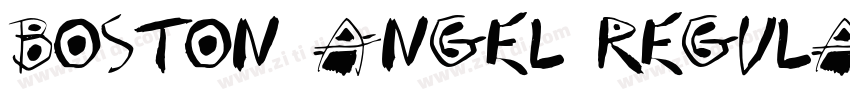 Boston Angel Regula字体转换